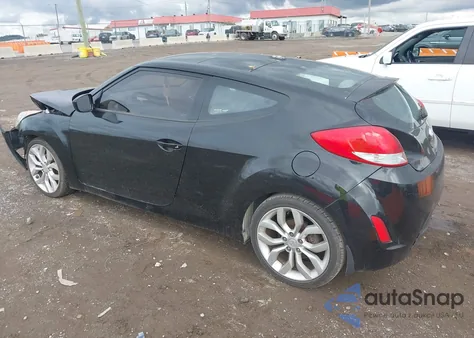2013 Hyundai Veloster Base W/Gray z USA, uszkodzony, nr VIN KMHTC6AD9DU140485